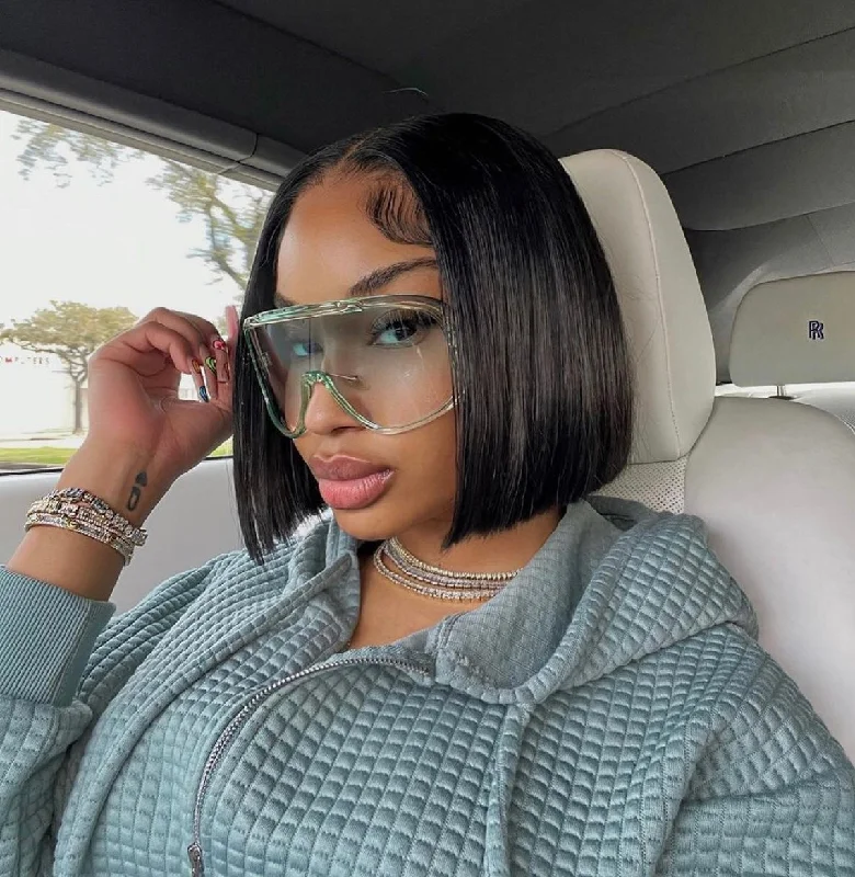 HD STRAIGHT CLOSURE BOB WIG