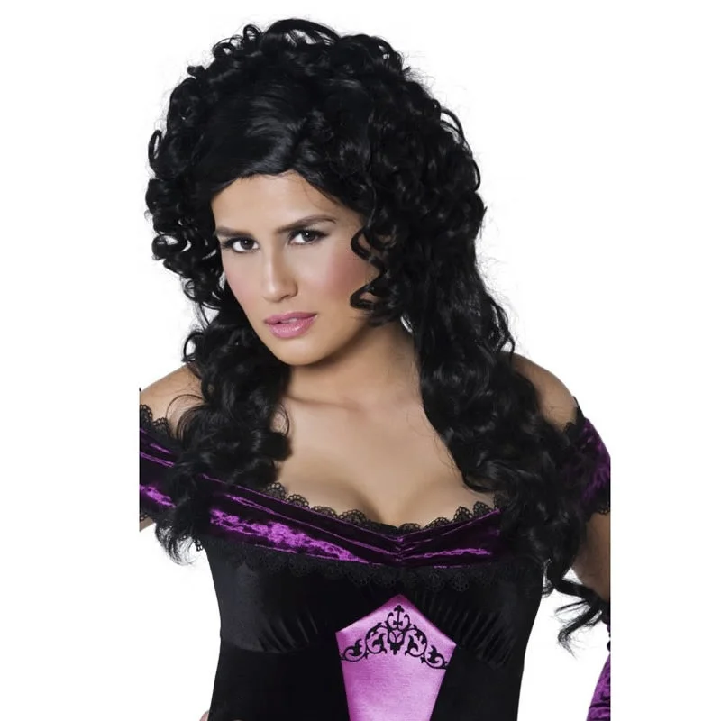 Gothic Countess Wig Black