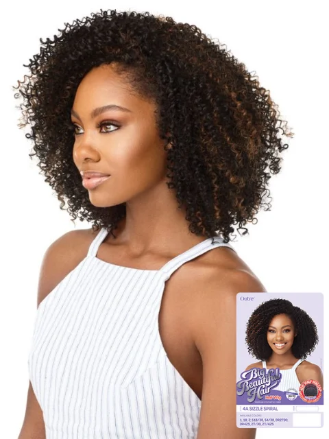 Outre Big Beautiful Hair Premium Synthetic Half Wig - 4A SIZZLE SPIRAL