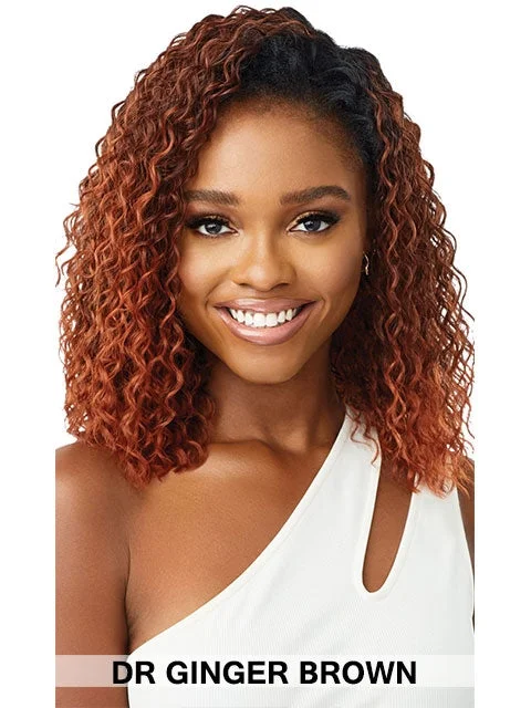 Outre Quick Weave Half Wet & Wavy Wig - DEEP CURL 14