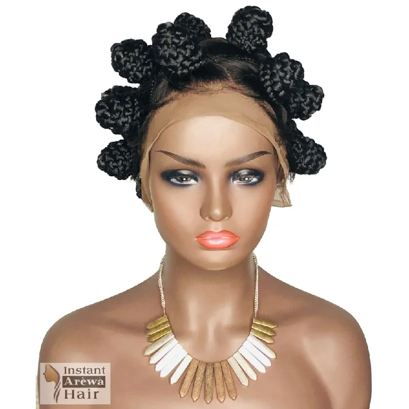 Bantu Knot Wig