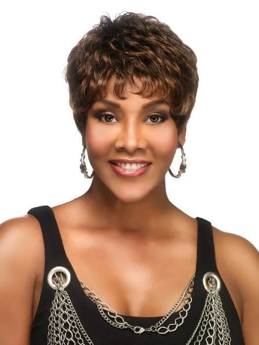 H-222 by Vivica Fox | Short Human Hair Wig | CLOSEOUT